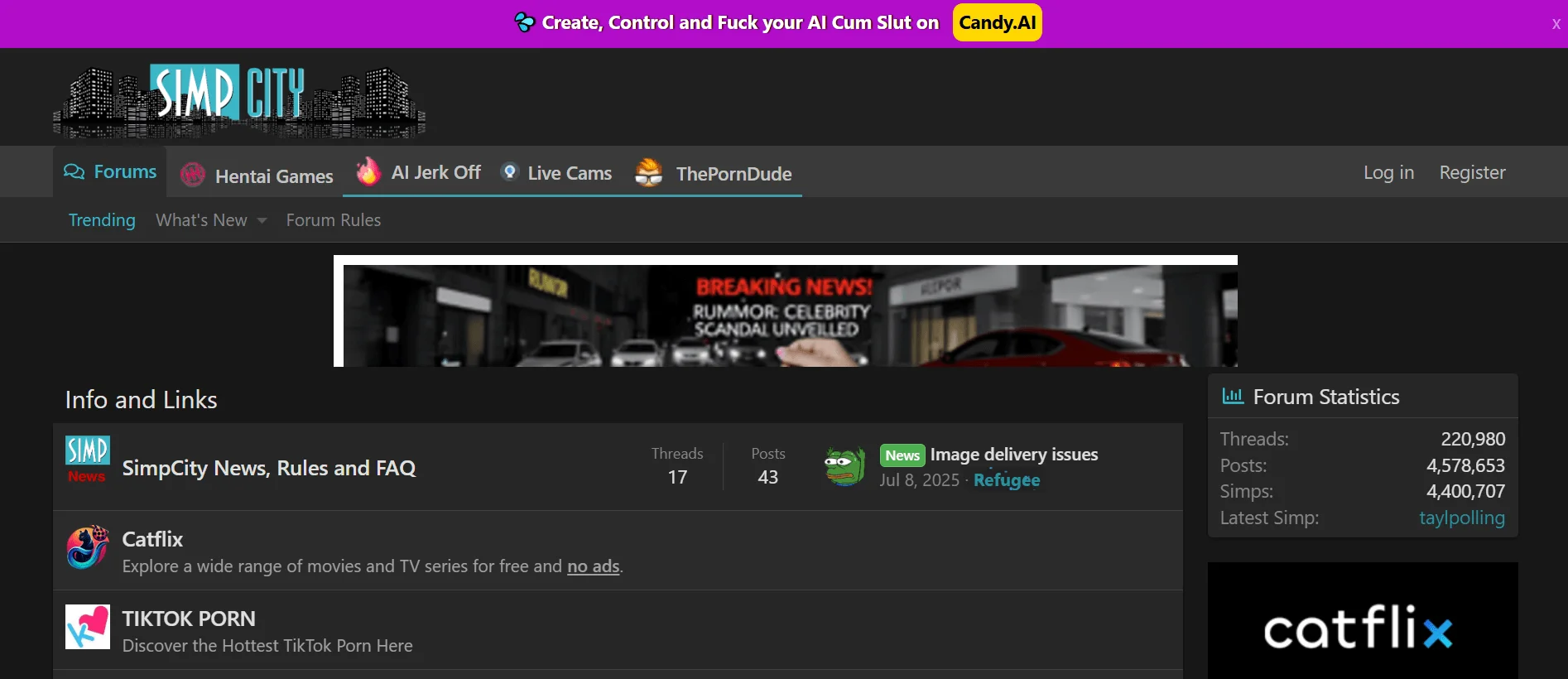 SimpCity: Celebrity Content, Forums, and Exclusive - AIListingTool