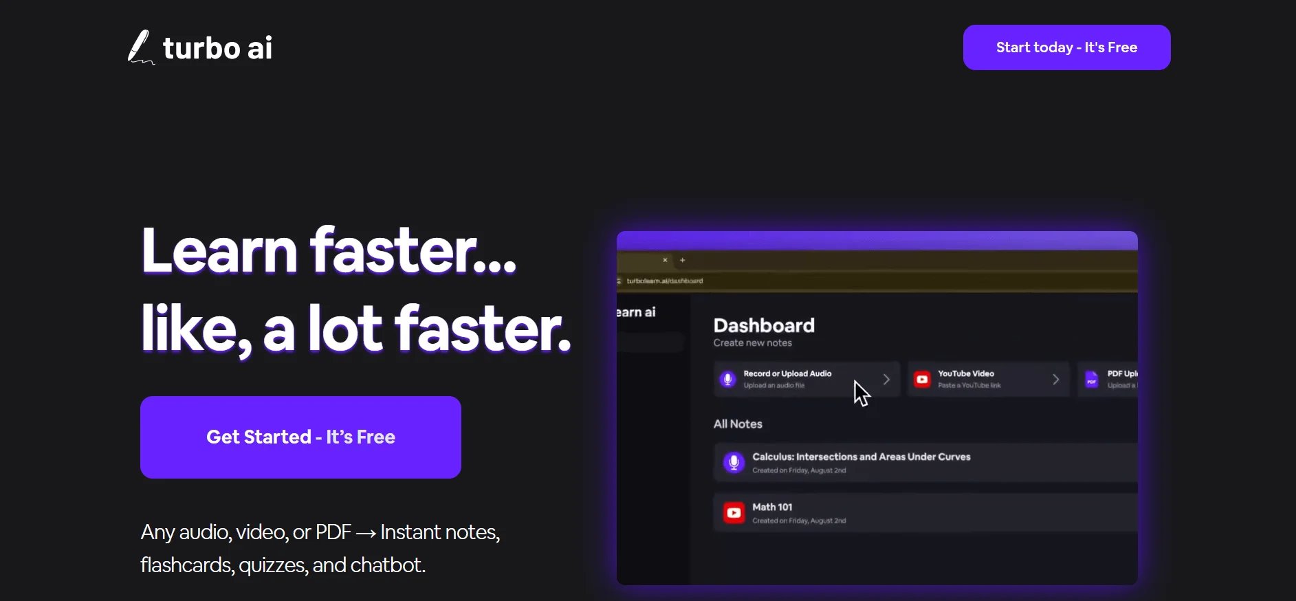 TurboLearn AI Review: Features, Pricing & Benefits - AIListingTool