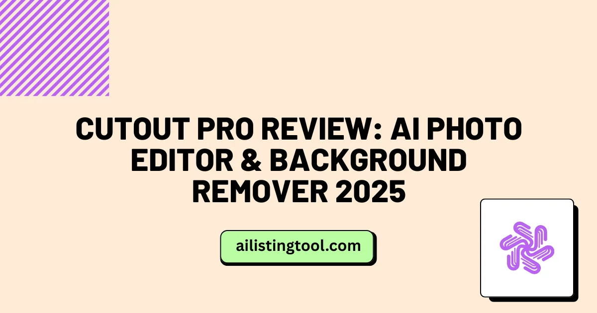 Cutout Pro Review: AI Photo Editor & Background Remover 2025