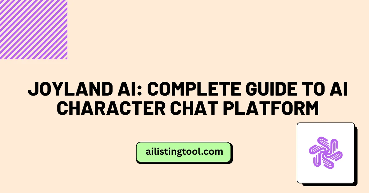 Joyland AI: Complete Guide to AI Character Chat Platform