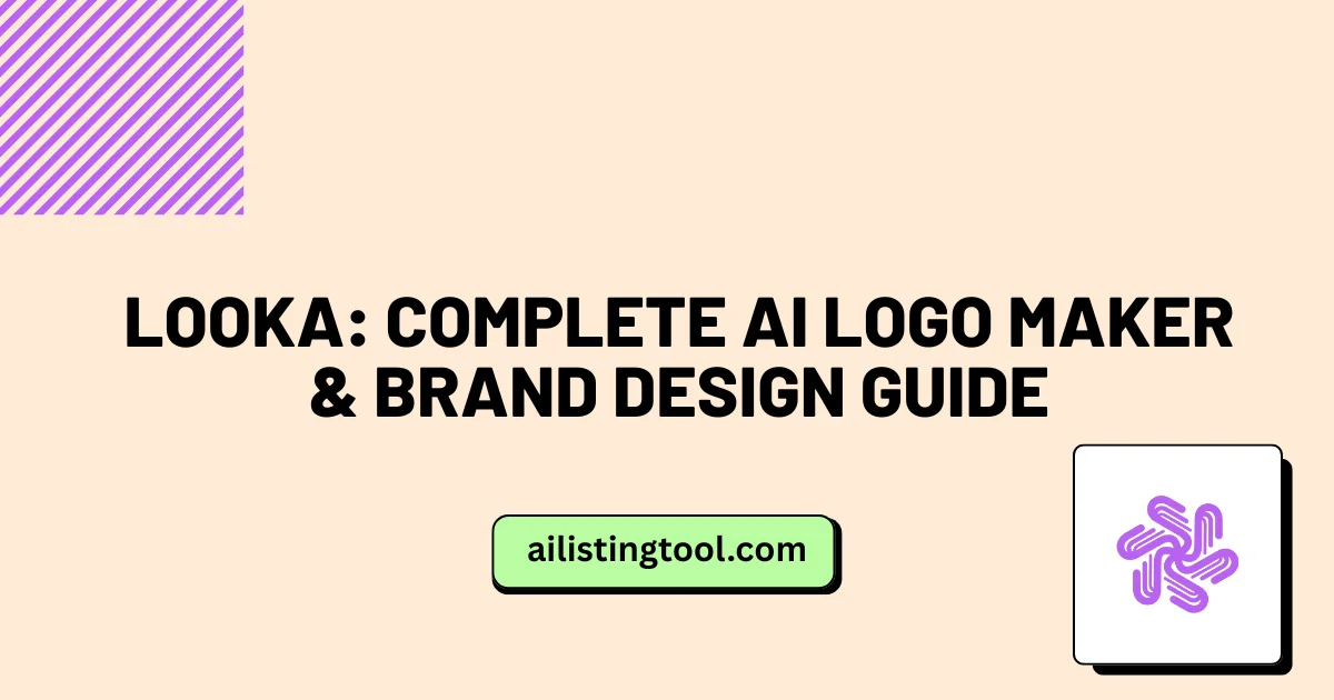 Looka: Complete AI Logo Maker & Brand Design Guide