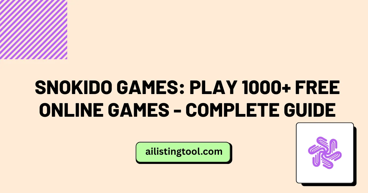 Snokido Games: Play 1000+ Free Online Games – Complete Guide