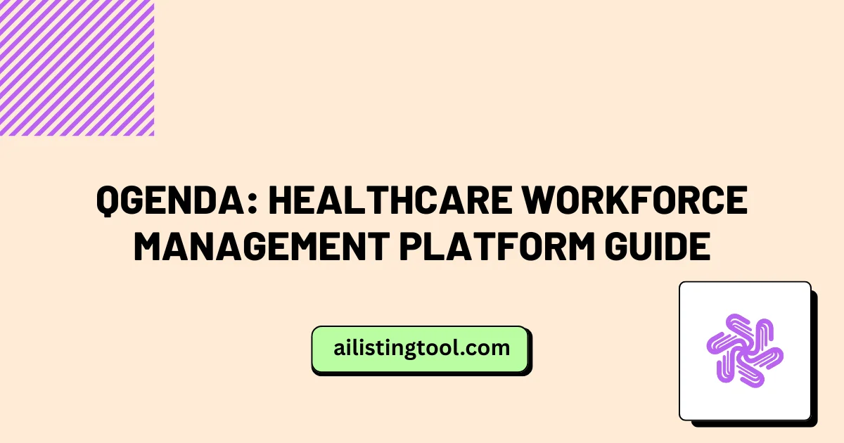 QGenda: Healthcare Workforce Management Platform Guide