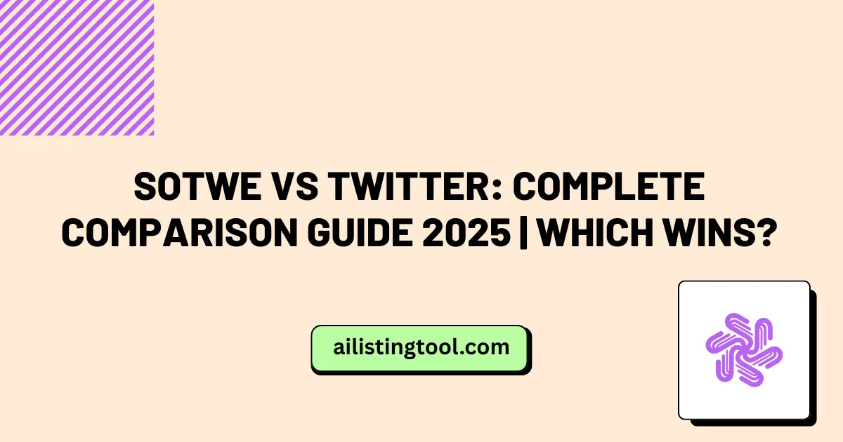 Sotwe vs Twitter: Complete Comparison Guide 2025 | Which Wins?